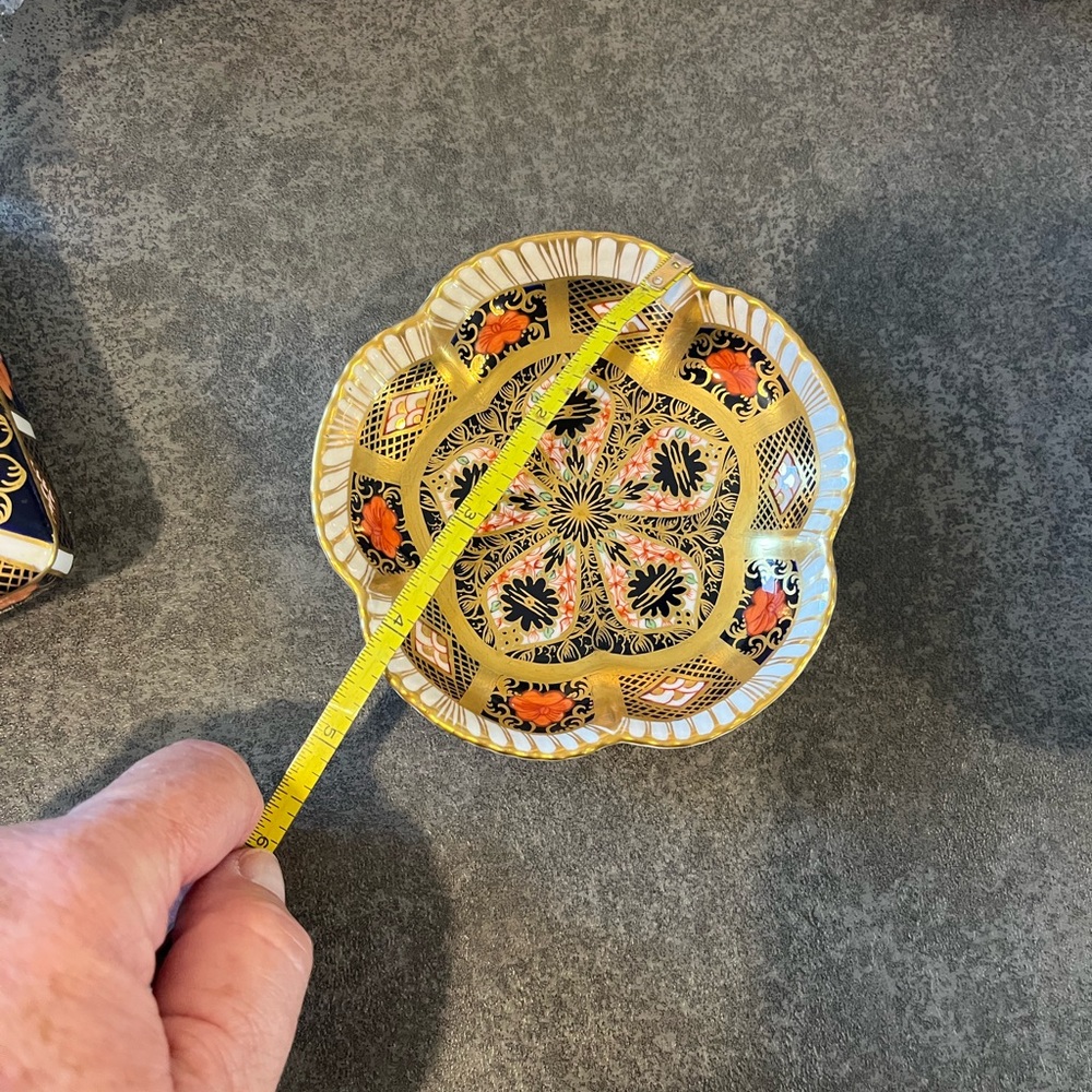 Old Imari small tray  crown derby